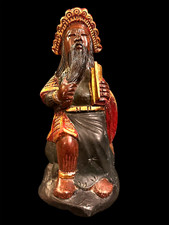 Guan Yu (Guan Gong ) Buddhist  God 19c Wooden Statue God of Loyalty Wealth , War