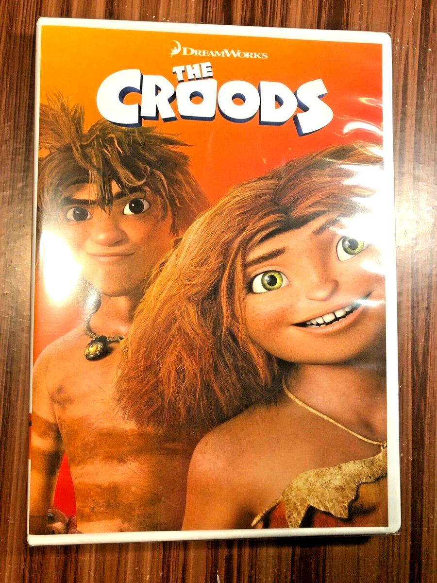 The Croods DVD Nicolas Cage Stone Reynolds Kids Family 2018 Movie