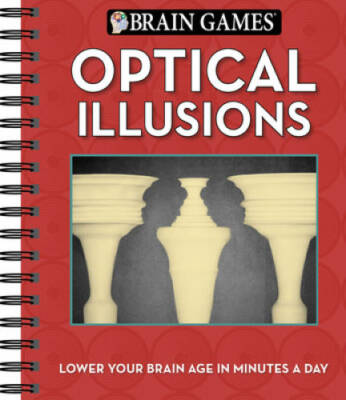Brain Games Optical Illusions - Spiral-bound - VERY GOOD