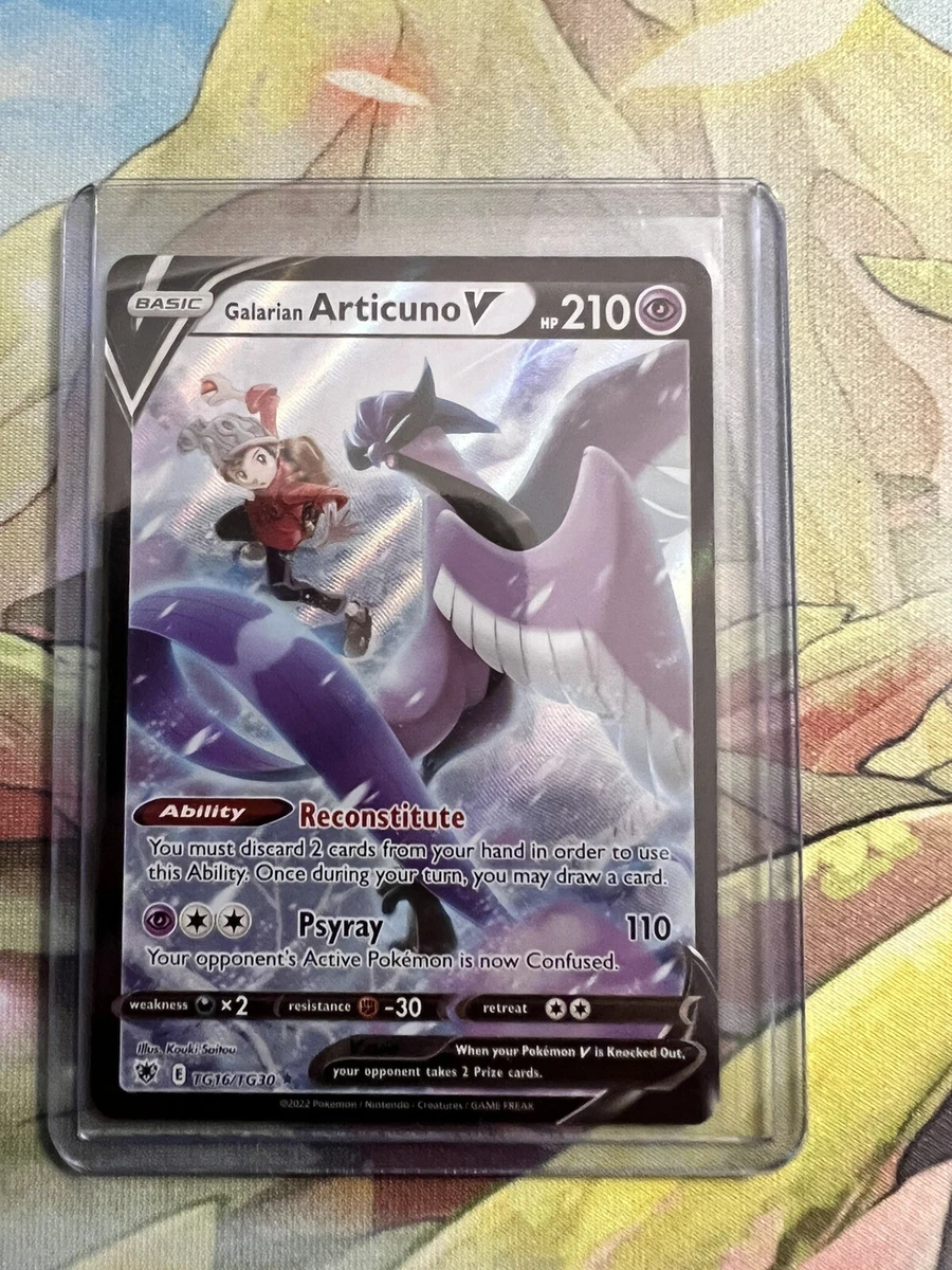 Galarian Articuno V - TG16/TG30 - Trainer Gallery Ultra Rare