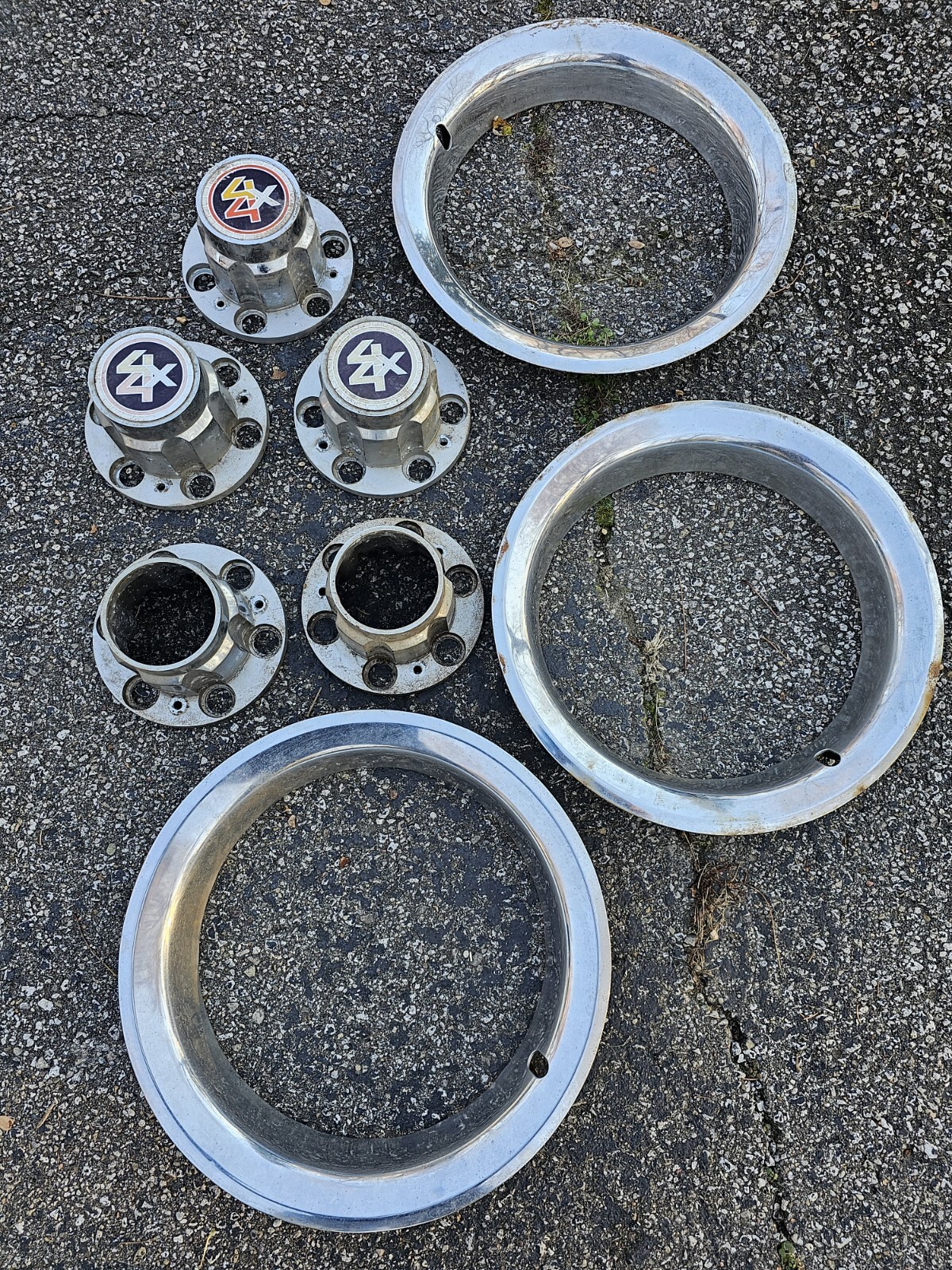 K5 Blazer Wheel Beauty Rings And Center Caps Chevrolet Chevy OEM eBay