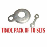 Neu Lambretta Kupplung & Kette FüHrung Tabs 10 Einheiten Gp TV SX Tretroller ECS