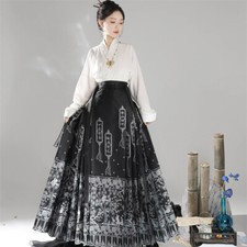 Chinese Women Hanfu Ming Dynasty Traditional Dress Hanfu Costume Skirt
