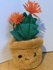 FAO Schwarz 7" Sparklers Plant Christmas Cactus Plush