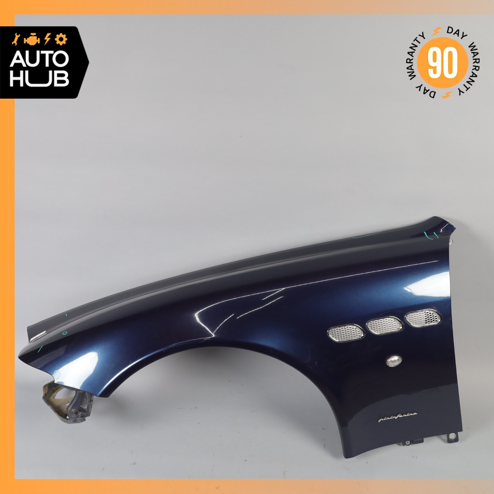 03-13 Maserati Quattroporte S M139 Left Driver Side Fender Assembly OEM 79k