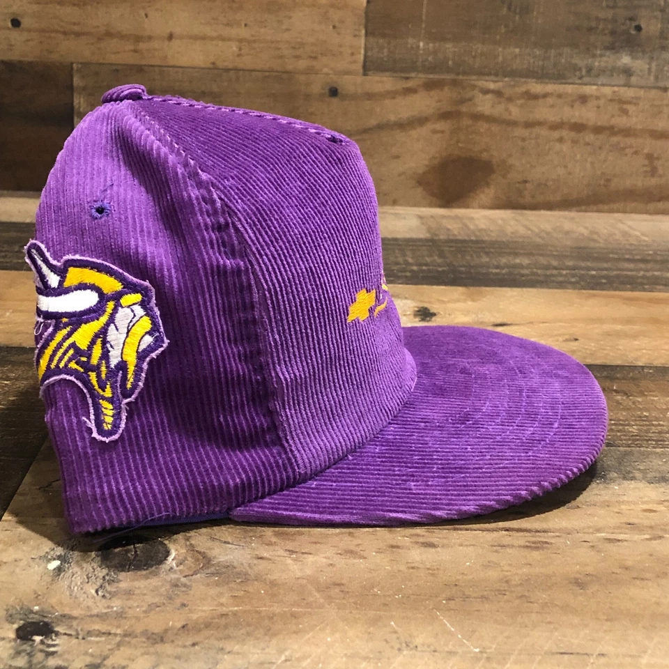 De Colección Lenzen Buick Sombrero Gorra Snapback Para Hombres Púrpura Pana Chaska Minnesota Años 90 LEER Foto 4 de 4