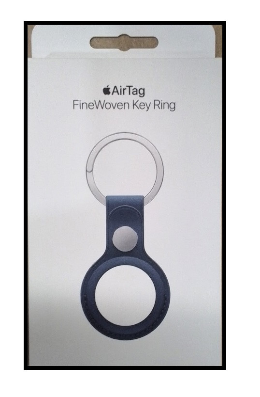 OEM Genuine Apple Finewoven Key Ring Holder For AirTag Air Tag