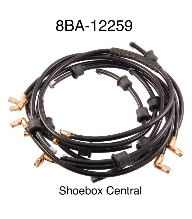 1949 1950 Ford V8 Correct Spark Plug Ignition Wire Set | eBay