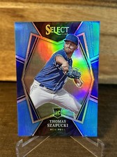 2022 Select Premier Level Carolina Blue Prizm #103 Thomas Szapucki /35 Giants