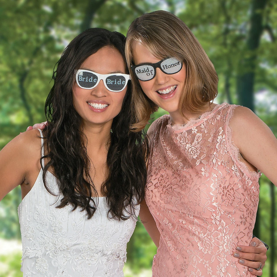 Case of 12 (6 Packs) Bridal Bridesmaids - Wedding Party Favors - DJ Photo Booth  - Image 3 of 3