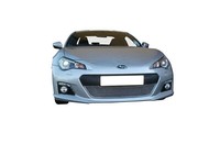 Subaru BRZ – Unterer Grill, Silbern (2012 - 2016)