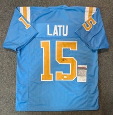 UCLA BRUINS LAIATU LATU AUTOGRAPHED SIGNED JERSEY JSA COA