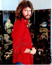 BARRY GIBB Signed Autographed 8x10 Photo BEE GEES