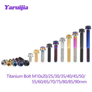 Titanium Exhaust Manifold Stud Kit (M8/M10, P1.25) - Lightweight Upgrade For K-Series Engines