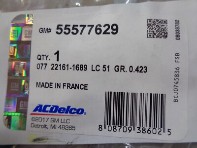 55577629 GM Valve Cover Gasket Sam 460 DS12 | eBay