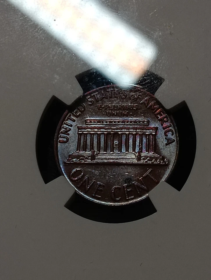 👉1969-S Stunning Toning With Eye Appeal  Ngc Graded  - Image 2 of 4