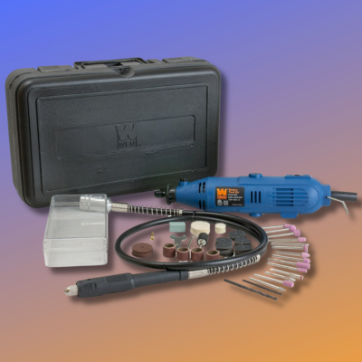 #ad Variable Speed Rotary Tool Kit Dremel Rotary Grinder Cutter with Flex Shaft $35.99