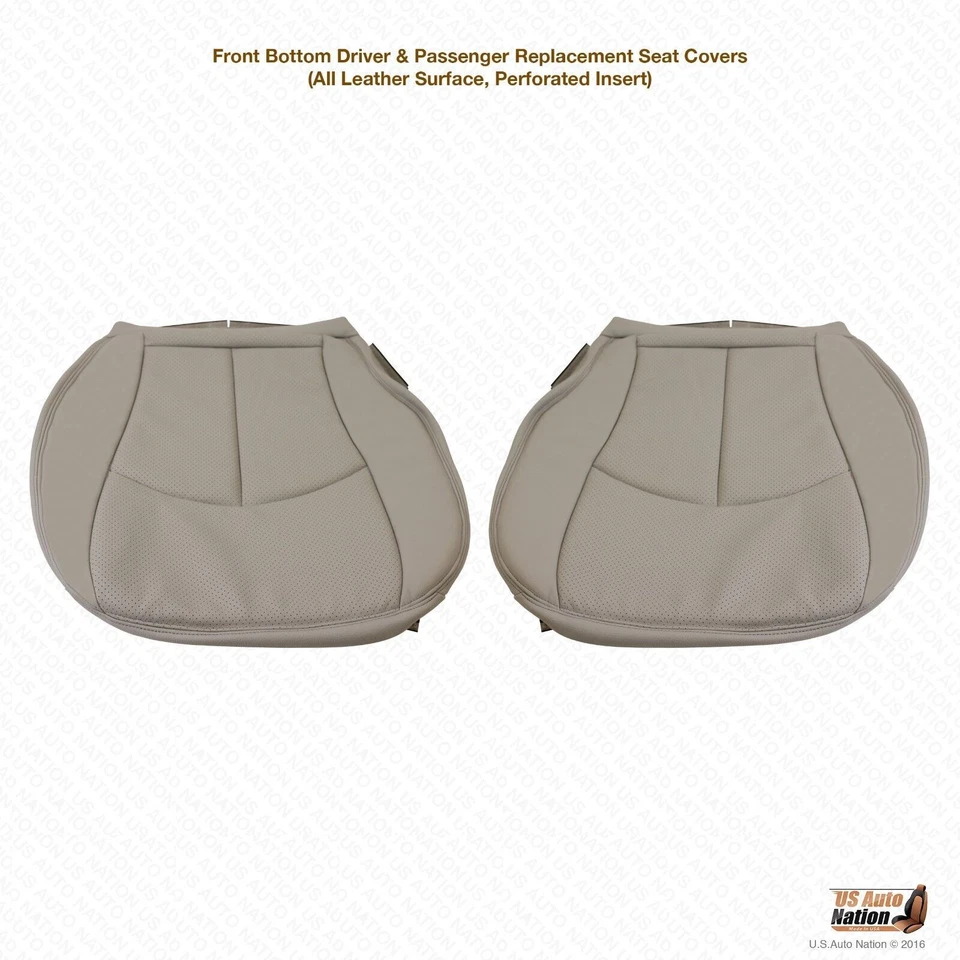 Mercedes Benz E300 2008 2009 parte inferior de conductor y pasajero cubierta de cuero gris Foto 4 de 4