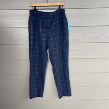 Draper James NWT wool blend checkered plaid pants