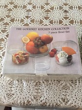 Ensemble bol 7 pièces et plateau de surviveur collection cuisine gastronomique