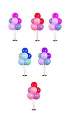 6 x Plastic Table Balloon Stand Kit Balloon Birthday Party Wedding Decoration
