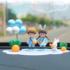 Car Ornament Car Couple Doll Cute Car Decoration Center Console Car Decoration