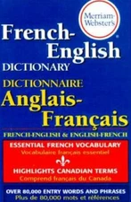 Merriam-Webster's French-English Dictionary - Paperback - GOOD