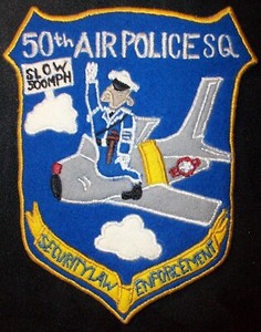 USAF 50th Air Police Squadron West German-Made Patch