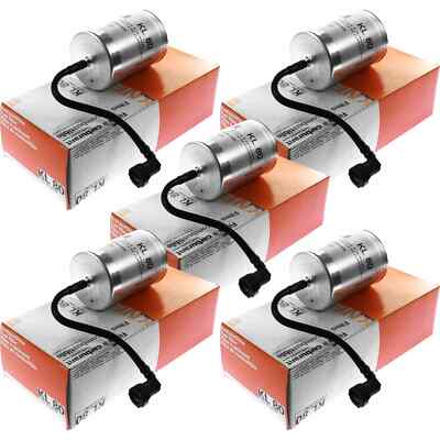 5x MAHLE / KNECHT Kraftstofffilter KL 80 Fuel Filter für Porsche Boxster 986