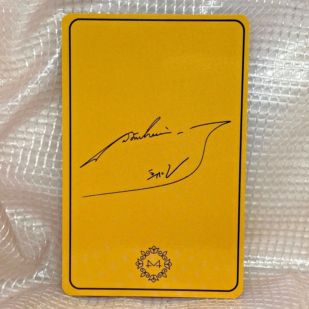 mamamoo wheein フィイントレカ 400枚 Wheein Official Photocard MaMaMoo 6th Mini Album Yellow Flower