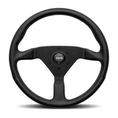 Momo MCL32BK1B Monte Carlo 320 mm Leather Steering Wheel