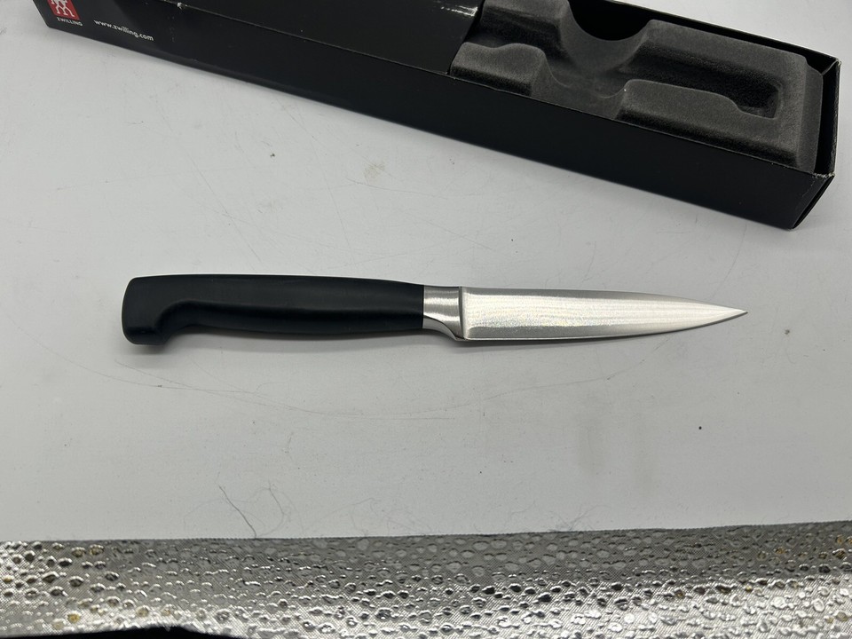 Zwilling JA Henckels Paring Knife 31070100 mm 4” Black Handle eBay