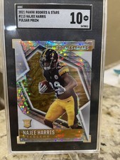 2012 Najee Harris RC Rookie and Stars Pulsar Prizm SGC 10 🔥 Pittsburgh Steelers