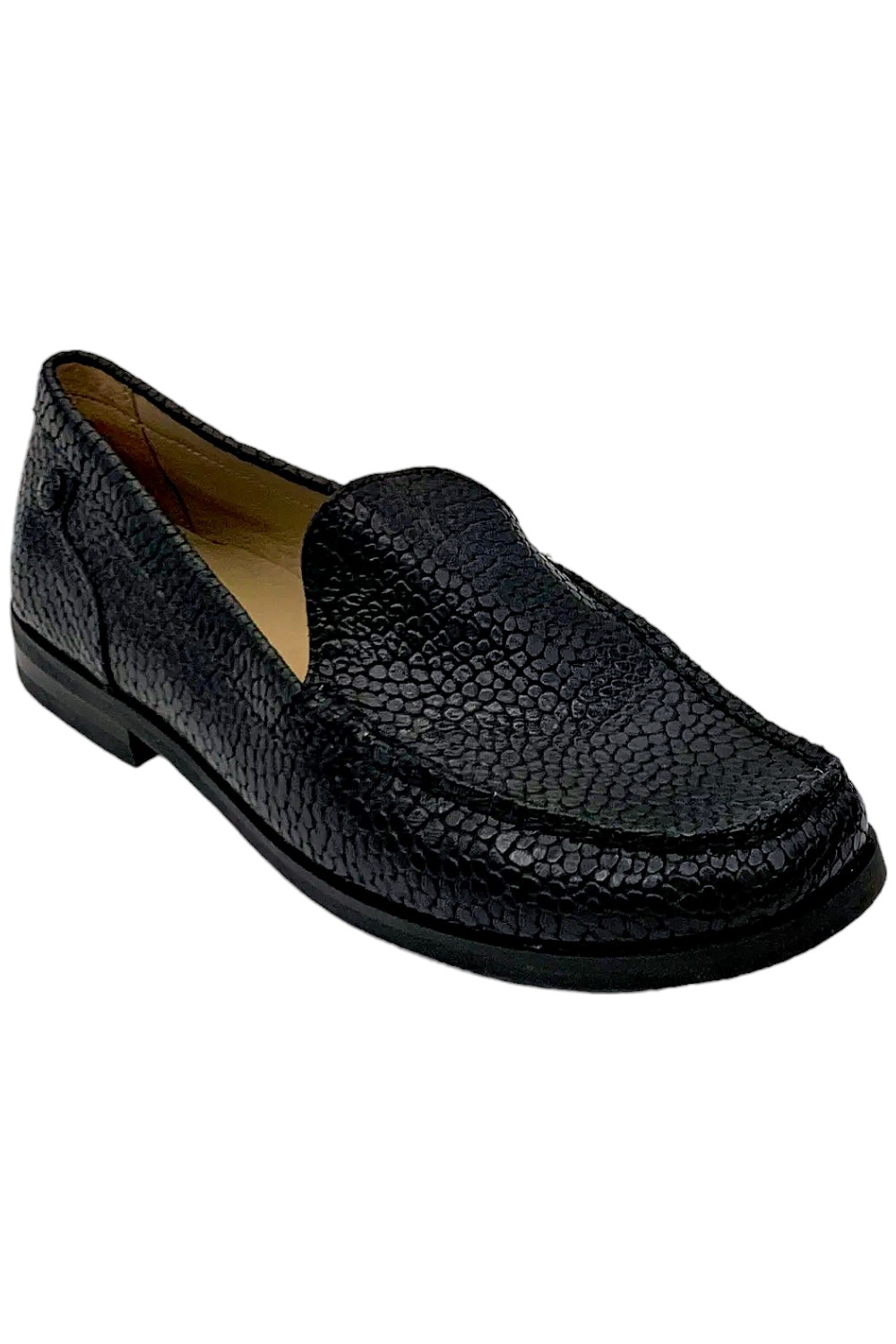 NYDJ Womens Suede Slip-on Loafer Tacie Black 9990₽