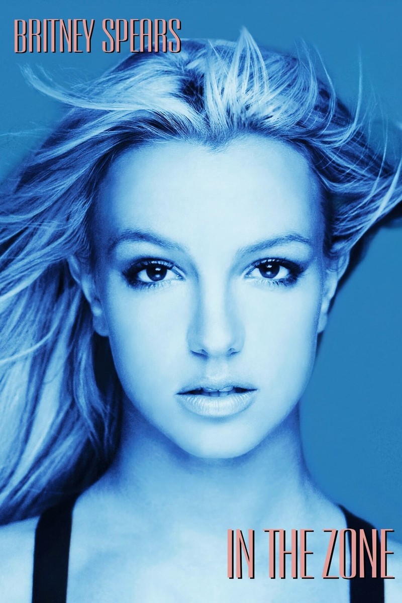 2003 Britney Spears In The Zone Poster 11X17 Hit Me Baby One More