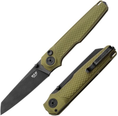 MKM-Maniago Knife Makers Folding Knife 2¾'' MagnaCut Steel Blade Aluminum Handle