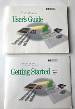 Hewlett Packard HP ScanJet 5p Scanner User's Guide Getting Started Manuals