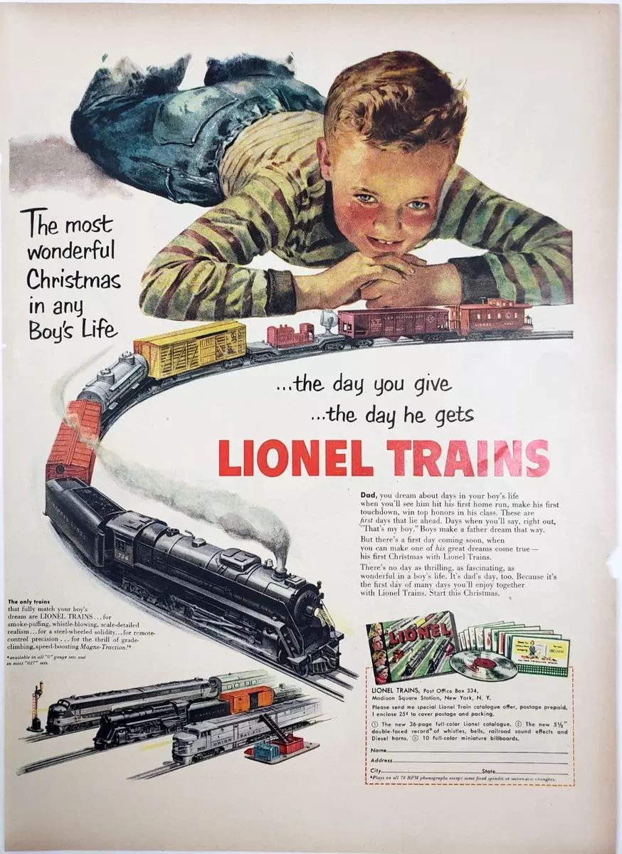 1951 lionel hotsell train set value