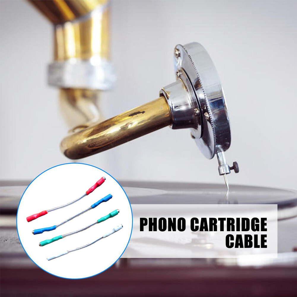 24Pcs High Quality Cartridge Headshell wires Leads Gold plated OFC