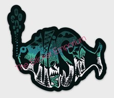 Phish Mountain Logo Waterproof Vinyl Sticker Water Bottle Car Decal