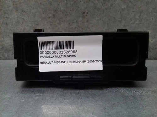 8200107839 Schermo Multifunzione per RENAULT MEGANE II BERLINA 5P 2549833 - Foto 2 di 3