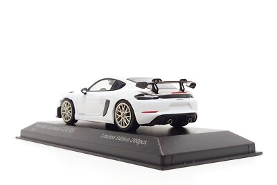 1/43 ミニチャンプス ポルシェ 718 ケイマン GT4 RS ホワイト Minichamps 1:43 Porsche 718 Cayman GT4 RS (982) in White