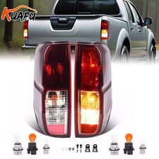 Smoke Rear Tail Lights W Bulbs For 05-21 Nissan Frontier 09-12 Suzuki Equator