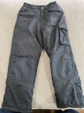 Ixtreme Outfitter 5-6 Color Black Cuffed Activewear 100 Polyester Snow Pants