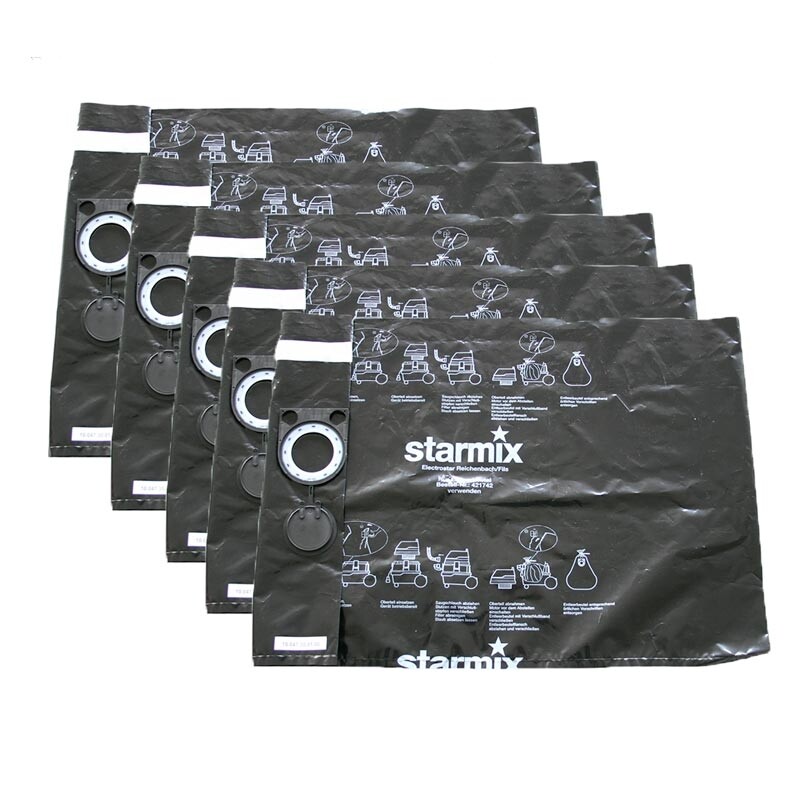 Sacchetti in Polietilene Starmix PE 35l per Aspiratori Starmix ISP iPulse