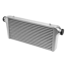 Universal Aluminum Intercooler 31"x13"x4" Front Mount 3" Inlet/Outlet Tube & Fin