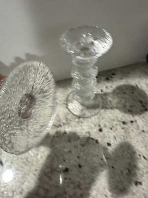 Vintage 4 Ring IITTALA “Festivo” Candle Holder Designed by Timo