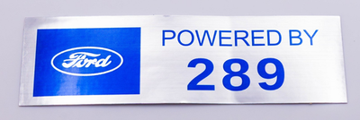 #ad #ad Ford quot;Powered By Ford 289quot; Valve Cover Decals Pair Aftermarket w Ford License $17.98