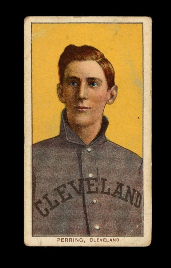 1909-11 T206 Set-Break George Perring Polar Bear VG-VGEX (crease ...