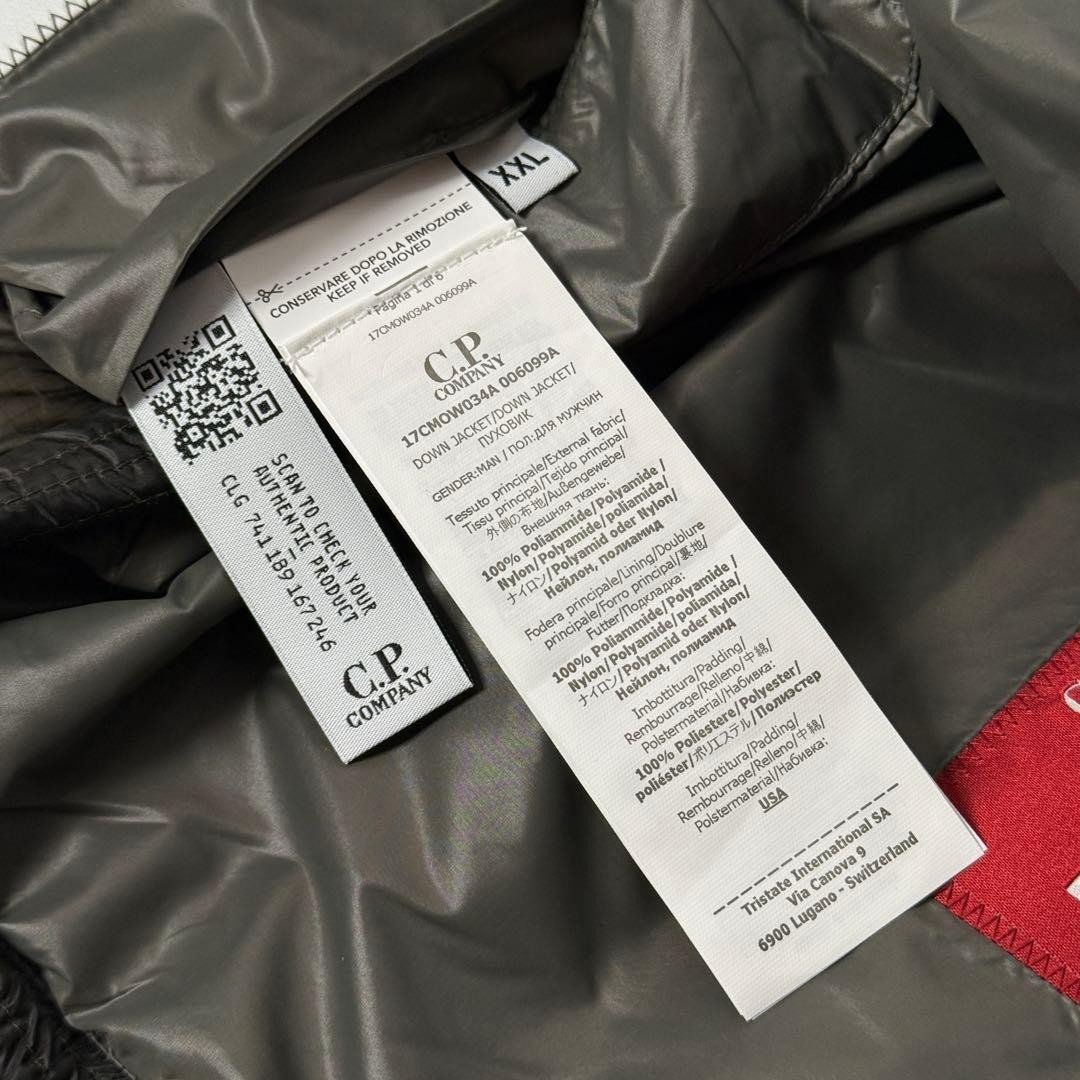 C.P.Company Down Jacket Olive XXL thumbnail 11